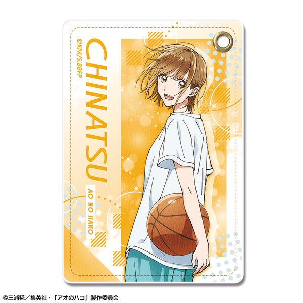 『アオのハコ』レザーパスケース デザイン04(鹿野千夏/B)【202505再販】