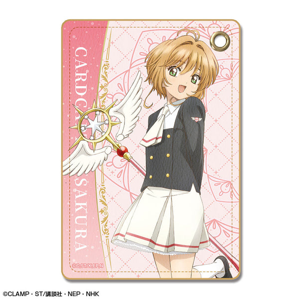 『カードキャプターさくら クリアカード編』レザーパスケース デザイン01(木之本 桜/A)【202510再販】