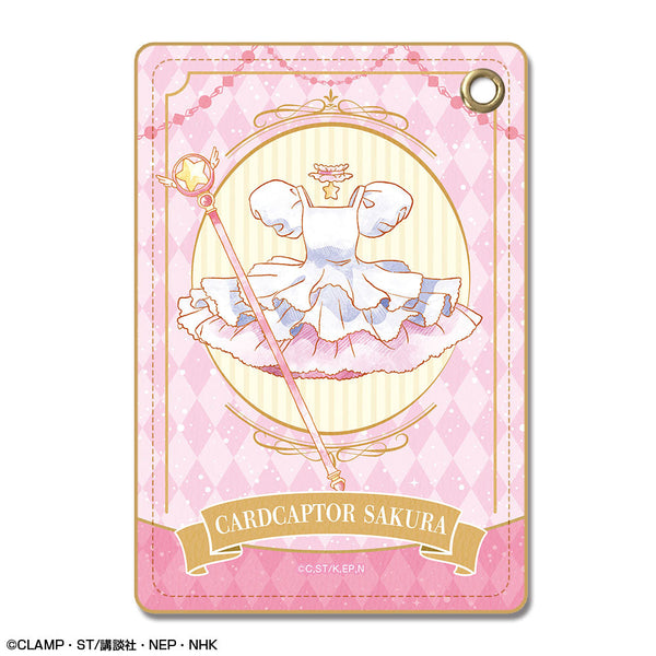 『カードキャプターさくら クリアカード編』レザーパスケース デザイン09(モチーフ/D)【202510再販】