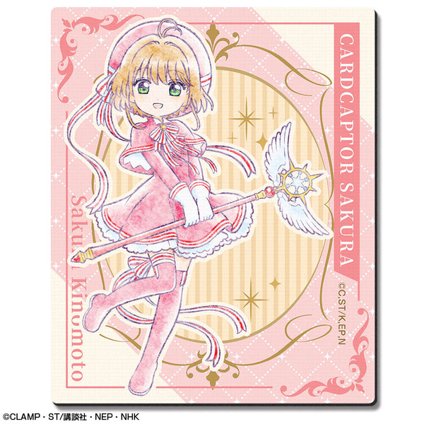 『カードキャプターさくら クリアカード編』ラバーマウスパッド デザイン01(木之本 桜/A)【202510再販】