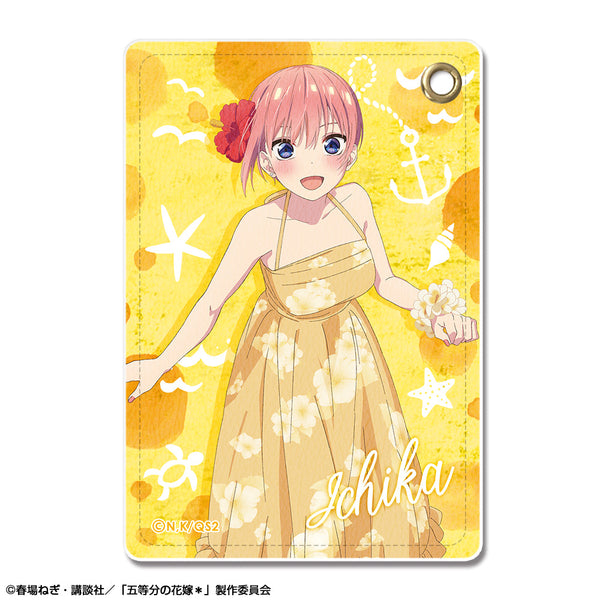 『五等分の花嫁*』レザーパスケース デザイン01(中野一花)【202506再販】