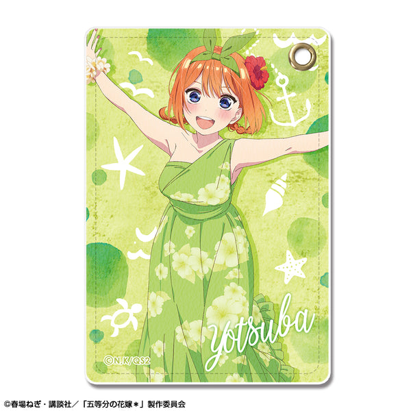 『五等分の花嫁*』レザーパスケース デザイン04(中野四葉)【202606再販】