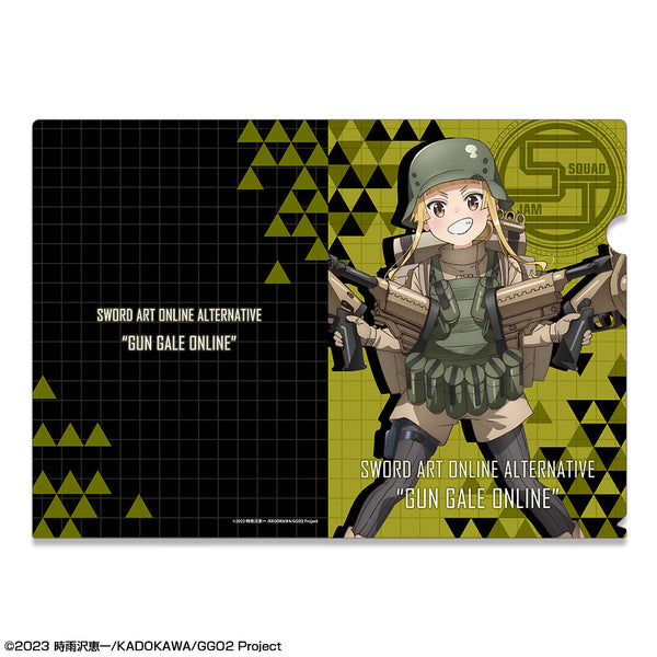 "Sword Art Online Alternative: Gun Gale Online II" Clear File Design 03 (Fuka Jiro)