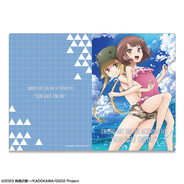 『ソードアート・オンライン オルタナティブ ガンゲイル・オンラインII』クリアファイル デザイン06(レン&フカ次郎)