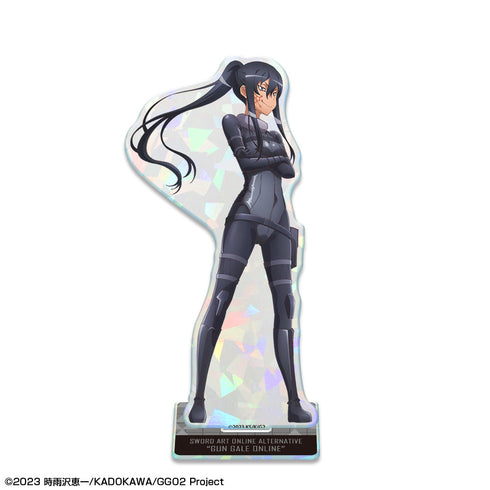 『ソードアート・オンライン オルタナティブ ガンゲイル・オンラインII』ホログラムアクリルスタンド デザイン04(ピトフーイ/B)