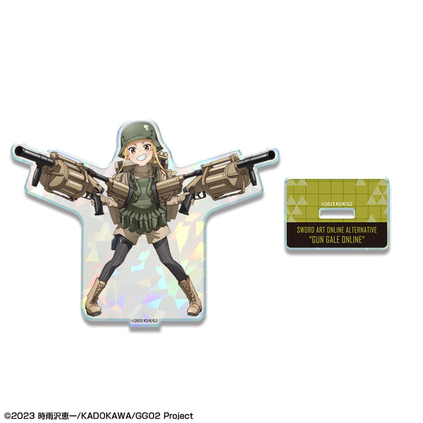 『ソードアート・オンライン オルタナティブ ガンゲイル・オンラインII』ホログラムアクリルスタンド デザイン05(フカ次郎/A)【202503再販】