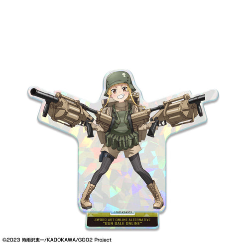 『ソードアート・オンライン オルタナティブ ガンゲイル・オンラインII』ホログラムアクリルスタンド デザイン05(フカ次郎/A)【202503再販】
