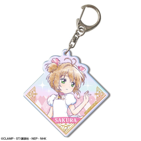 『カードキャプターさくら クリアカード編』オーロラアクリルキーホルダー デザイン01(木之本 桜/A)