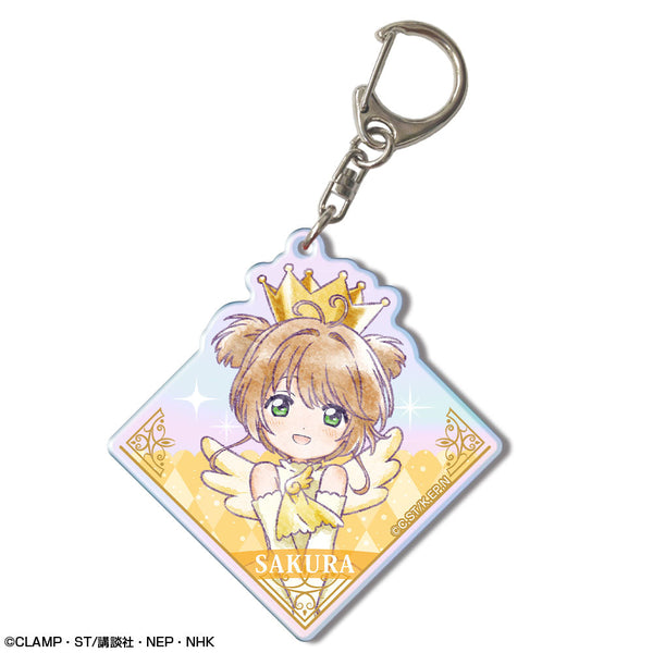 『カードキャプターさくら クリアカード編』オーロラアクリルキーホルダー デザイン04(木之本 桜/D)