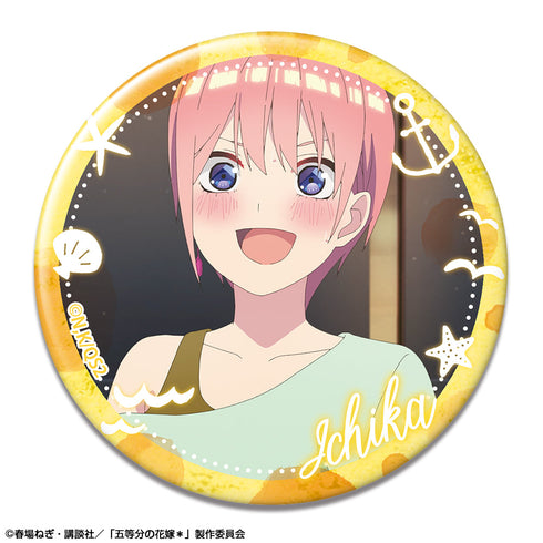 『五等分の花嫁*』缶バッジ デザイン02(中野一花/B)【202509再販】