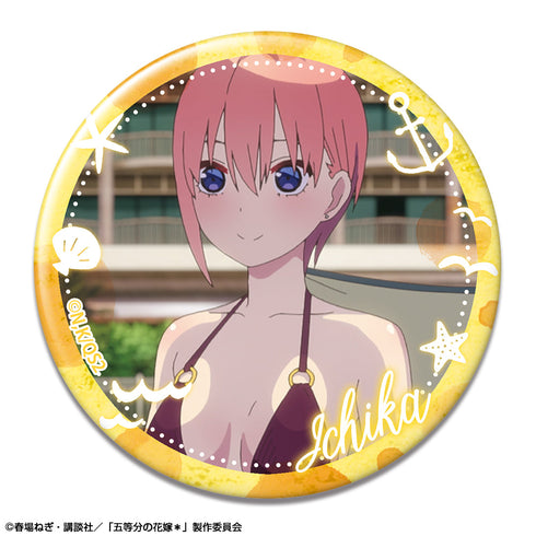 『五等分の花嫁*』缶バッジ デザイン03(中野一花/C)【202506再販】