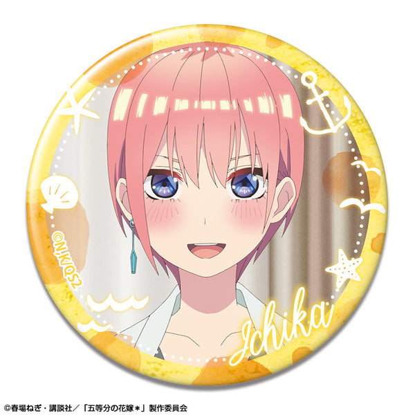 『五等分の花嫁*』缶バッジ デザイン04(中野一花/D)