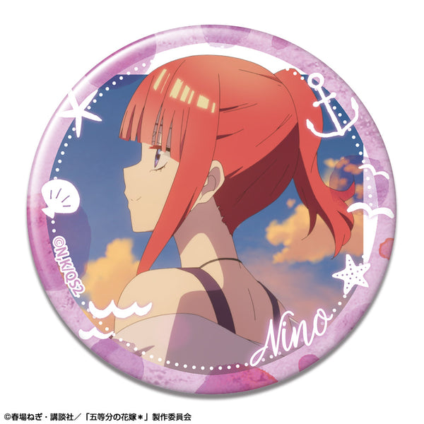 『五等分の花嫁*』缶バッジ デザイン05(中野二乃/A)