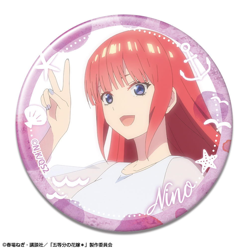 五等分の花嫁*』缶バッジ デザイン06(中野二乃/B)【202506再販