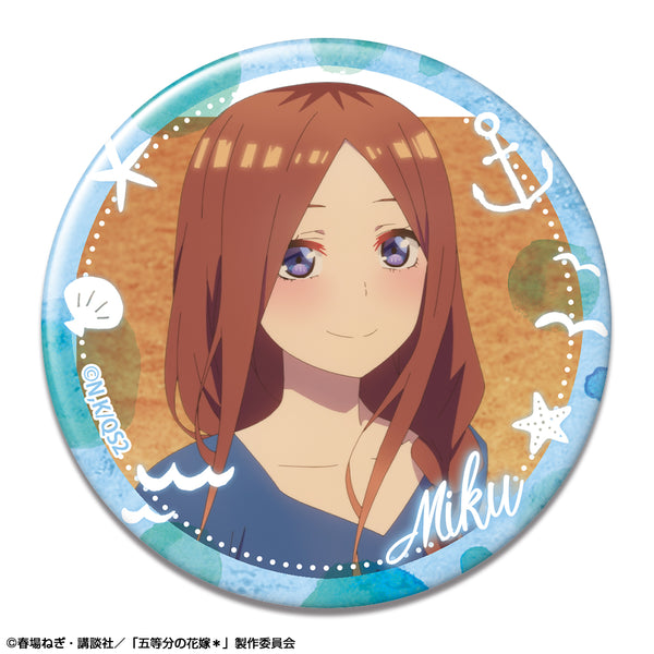 『五等分の花嫁*』缶バッジ デザイン09(中野三玖/A)【202606再販】