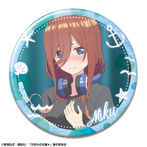 『五等分の花嫁*』缶バッジ デザイン10(中野三玖/B)【202606再販】