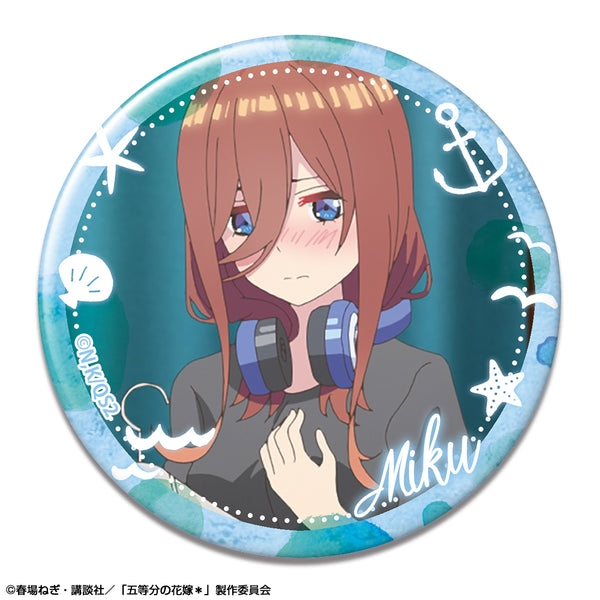 『五等分の花嫁*』缶バッジ デザイン10(中野三玖/B)【202606再販】