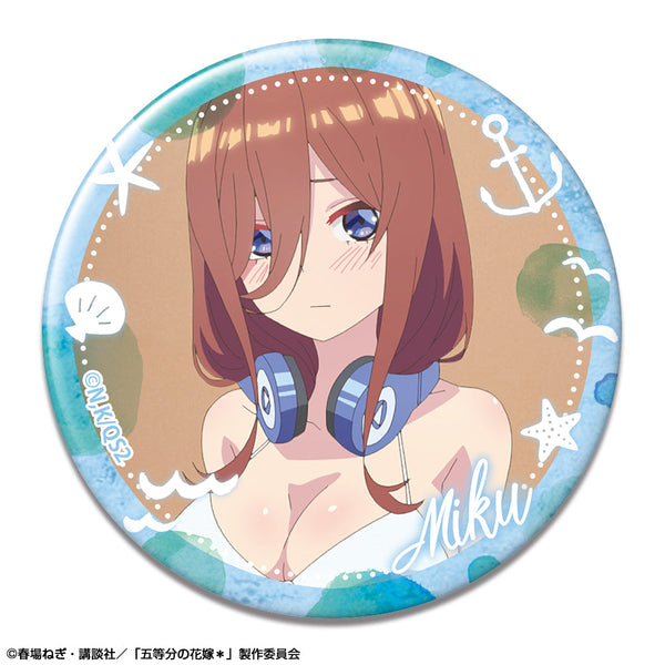 『五等分の花嫁*』缶バッジ デザイン11(中野三玖/C)【202506再販】