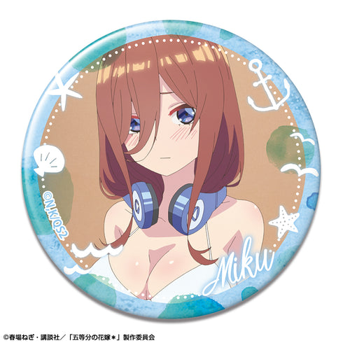 『五等分の花嫁*』缶バッジ デザイン11(中野三玖/C)【202606再販】
