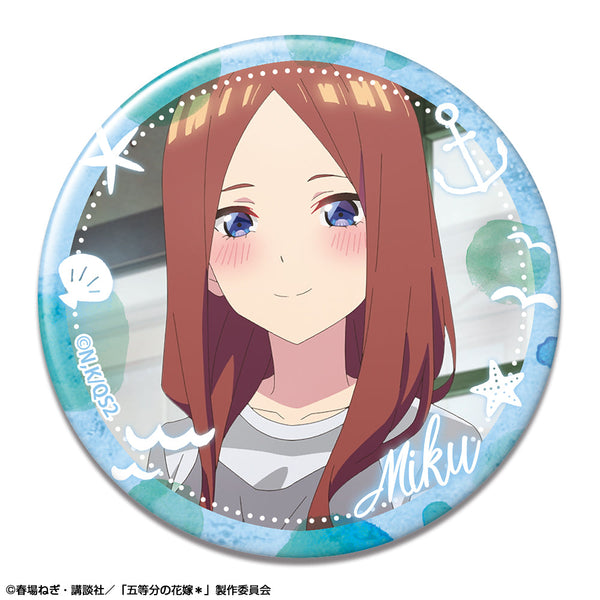 『五等分の花嫁*』缶バッジ デザイン12(中野三玖/D)【202509再販】