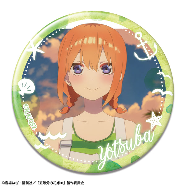 『五等分の花嫁*』缶バッジ デザイン13(中野四葉/A)【202606再販】