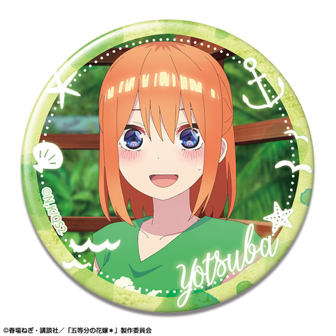 『五等分の花嫁*』缶バッジ デザイン15(中野四葉/C)【202606再販】