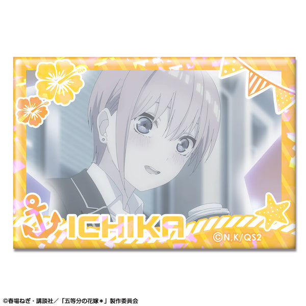 『五等分の花嫁*』ホログラム缶バッジ デザイン01(中野一花/A)