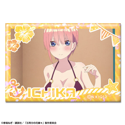 『五等分の花嫁*』ホログラム缶バッジ デザイン02(中野一花/B)【202506再販】