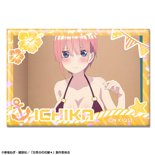 『五等分の花嫁*』ホログラム缶バッジ デザイン02(中野一花/B)【202506再販】