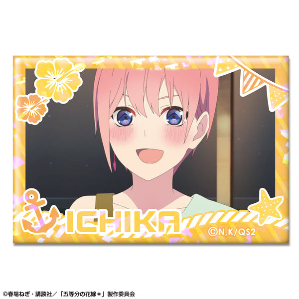 『五等分の花嫁*』ホログラム缶バッジ デザイン03(中野一花/C)