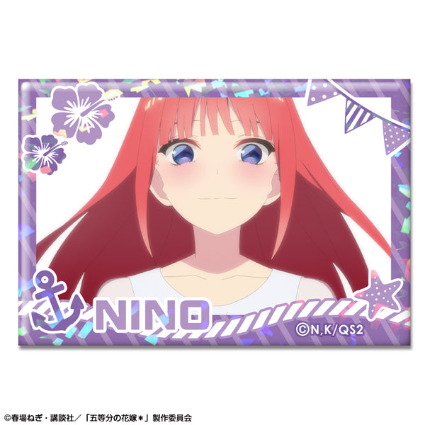 『五等分の花嫁*』ホログラム缶バッジ デザイン06(中野二乃/B)【202606再販】