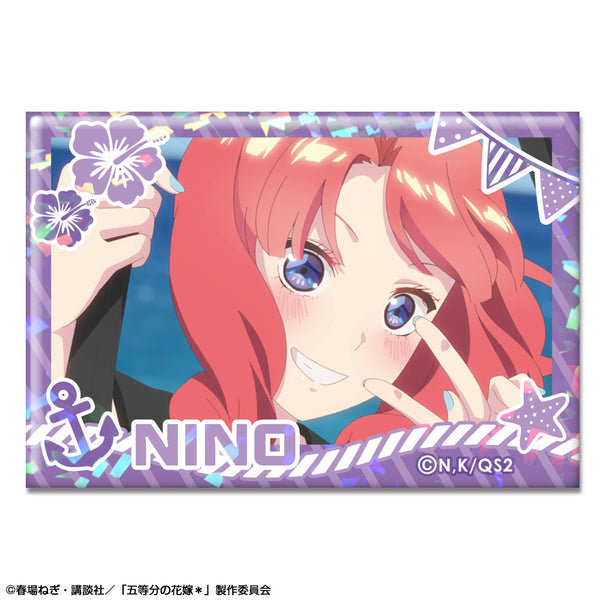 『五等分の花嫁*』ホログラム缶バッジ デザイン07(中野二乃/C)【202606再販】