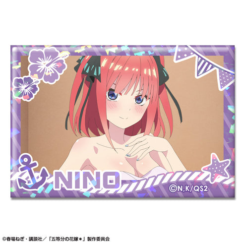 『五等分の花嫁*』ホログラム缶バッジ デザイン08(中野二乃/D)【202509再販】