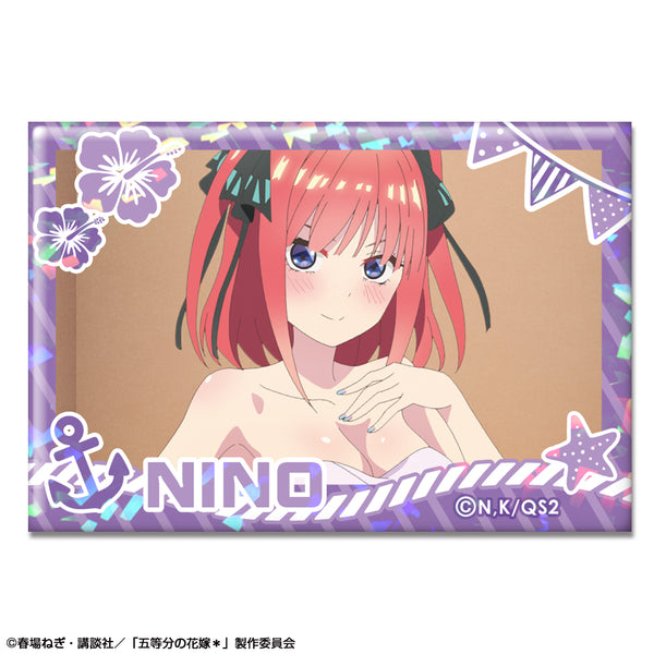 『五等分の花嫁*』ホログラム缶バッジ デザイン08(中野二乃/D)【202606再販】