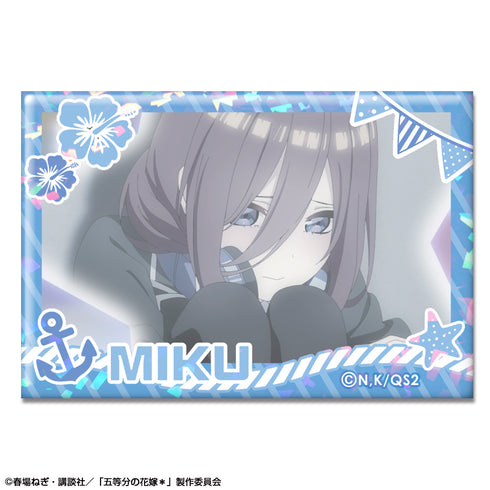 『五等分の花嫁*』ホログラム缶バッジ デザイン09(中野三玖/A)【202606再販】