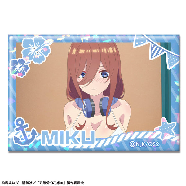 『五等分の花嫁*』ホログラム缶バッジ デザイン10(中野三玖/B)【202509再販】