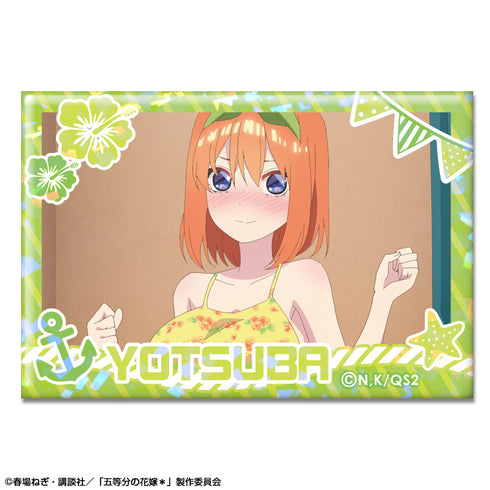 『五等分の花嫁*』ホログラム缶バッジ デザイン14(中野四葉/B)【202509再販】