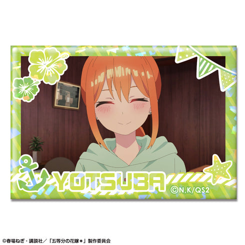 『五等分の花嫁*』ホログラム缶バッジ デザイン15(中野四葉/C)