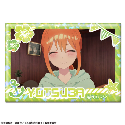『五等分の花嫁*』ホログラム缶バッジ デザイン15(中野四葉/C)【202606再販】
