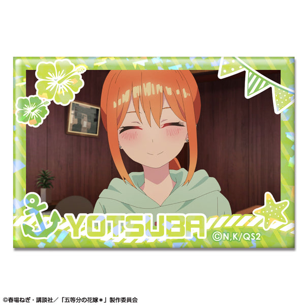 『五等分の花嫁*』ホログラム缶バッジ デザイン15(中野四葉/C)【202506再販】