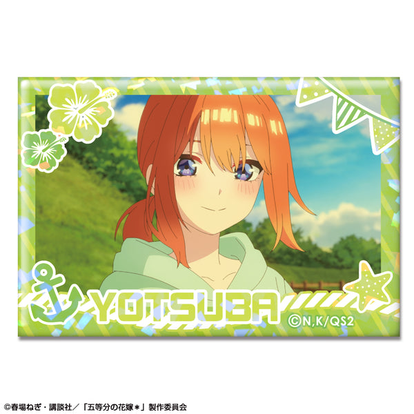 『五等分の花嫁*』ホログラム缶バッジ デザイン16(中野四葉/D)【202606再販】