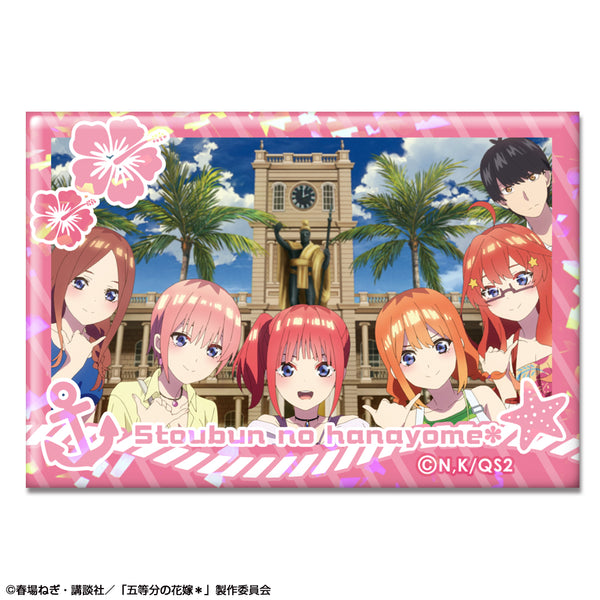 『五等分の花嫁*』ホログラム缶バッジ デザイン21(集合)【202606再販】