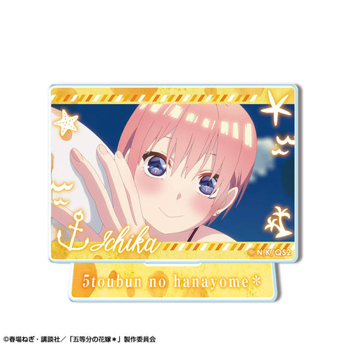 『五等分の花嫁*』ミニアクリルスタンド デザイン02(中野一花/B)