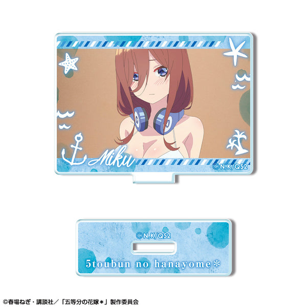 『五等分の花嫁*』ミニアクリルスタンド デザイン10(中野三玖/B)