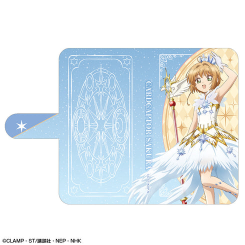 『カードキャプターさくら クリアカード編』ブックスタイルスマホケース Lサイズ デザイン02(木之本 桜/B)