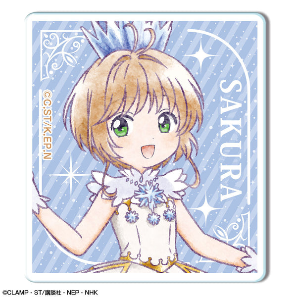 『カードキャプターさくら クリアカード編』アクリルバッジ デザイン02(木之本 桜/B)