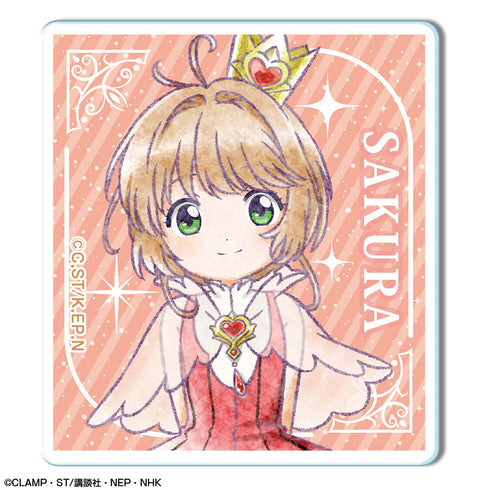 『カードキャプターさくら クリアカード編』アクリルバッジ デザイン03(木之本 桜/C)