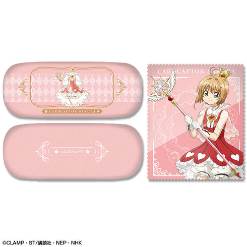 『カードキャプターさくら クリアカード編』メガネケースセット デザイン02(木之本 桜/B)
