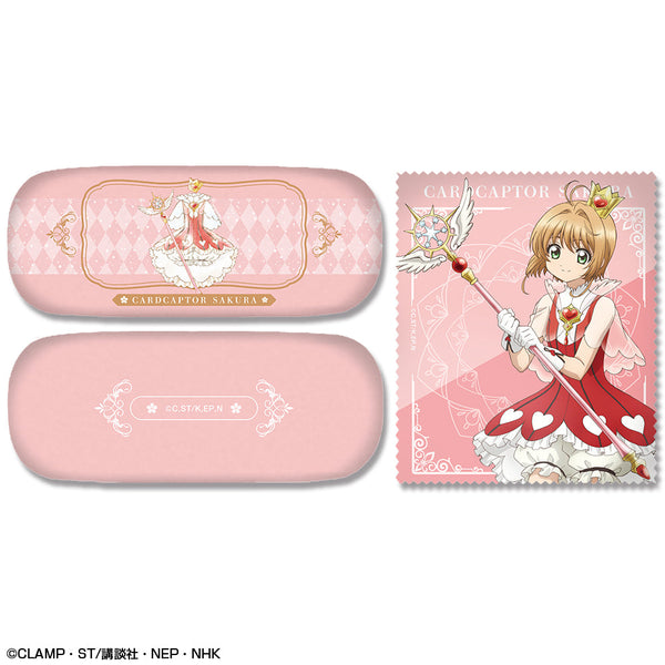 『カードキャプターさくら クリアカード編』メガネケースセット デザイン02(木之本 桜/B)