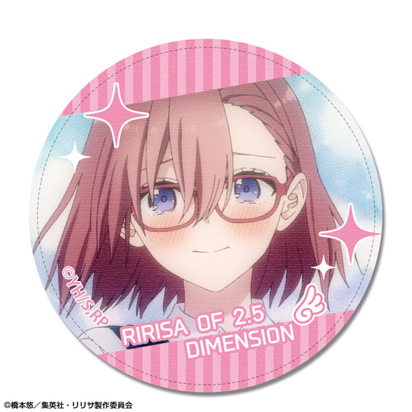 『2.5次元の誘惑』レザーバッジ デザイン02(天乃リリサ/B)